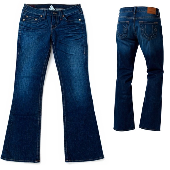 True Religion vintage stretch jeans with whisking details. Size 29 - Picture 1 of 7